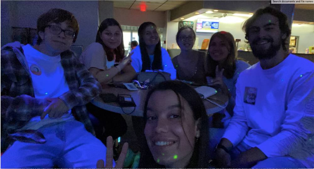 Resident Assistant Programming Event blue